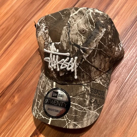 stussy newera realtree camo cap